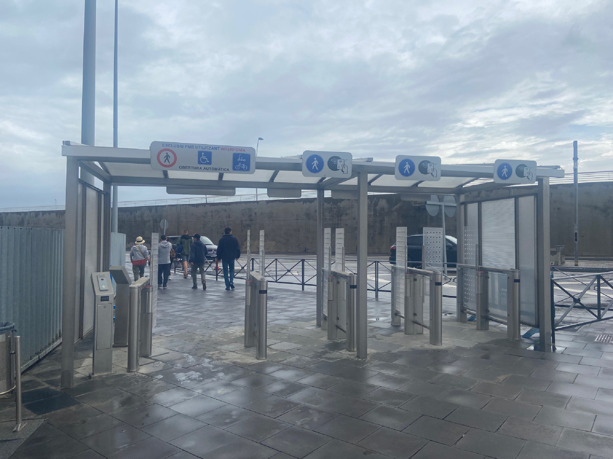 Выход на мост