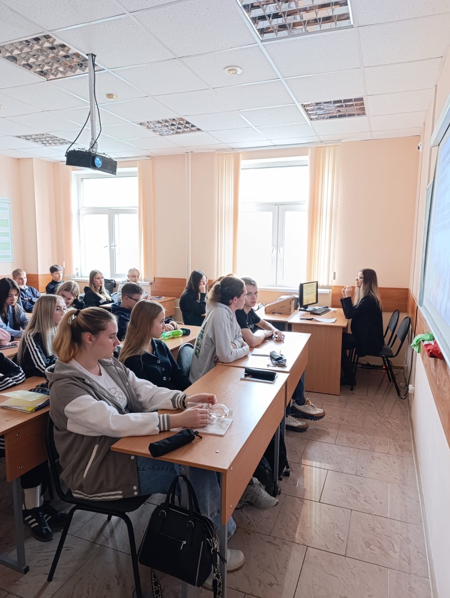 Студенты были более чем рады принять участие в обсуждении.