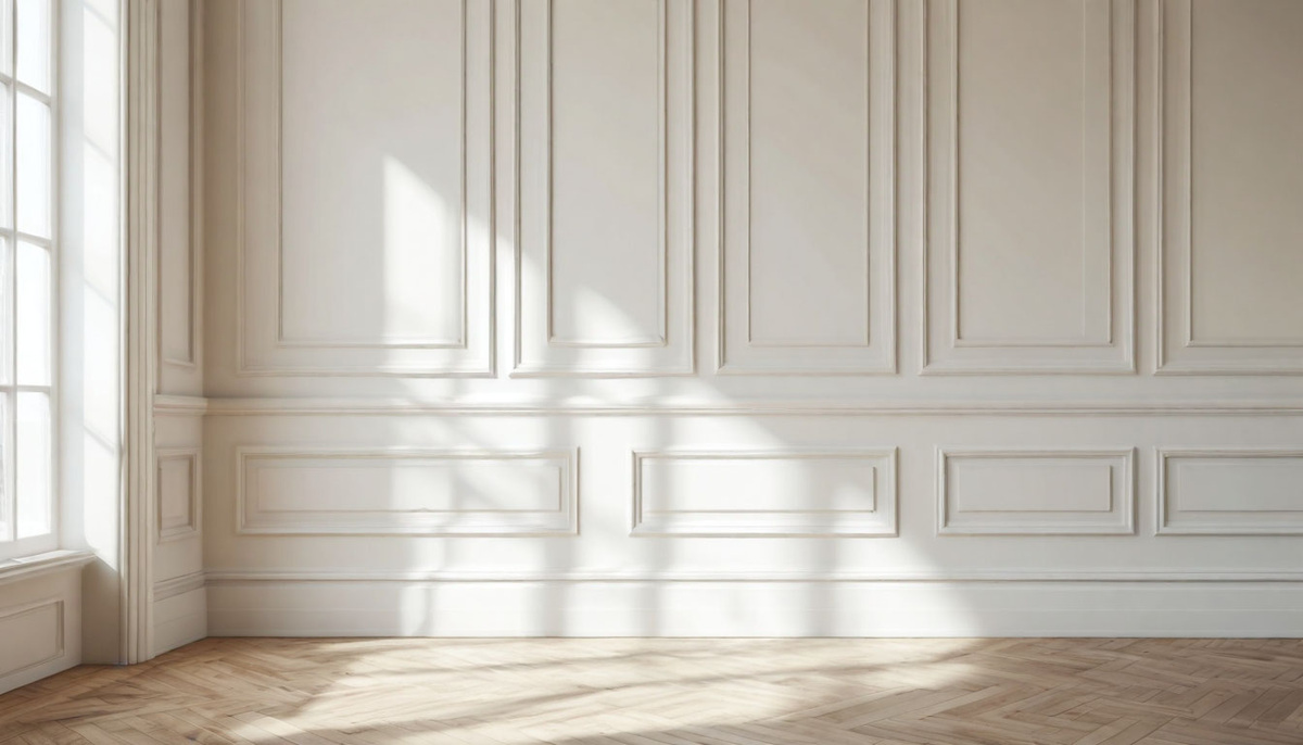 элегантные стены без пластикового плинтуса с невидимым креплением