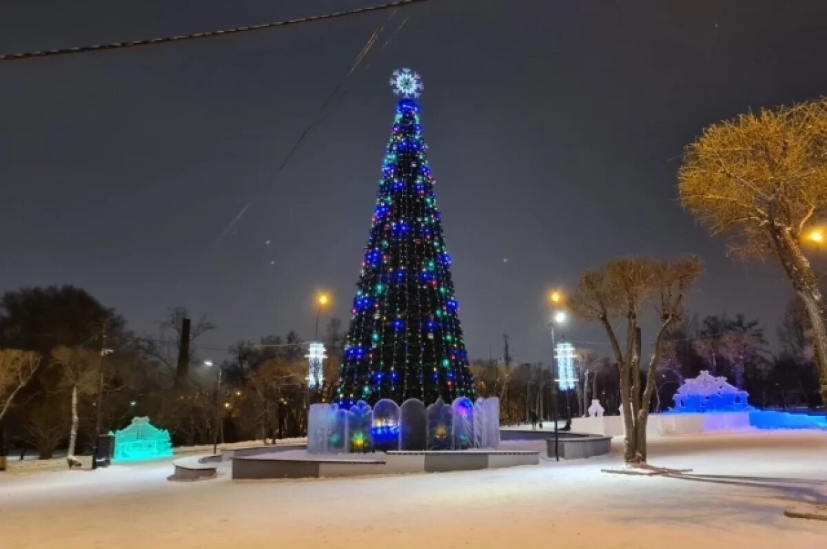    Красноярск к Новому году украсят 16 елок