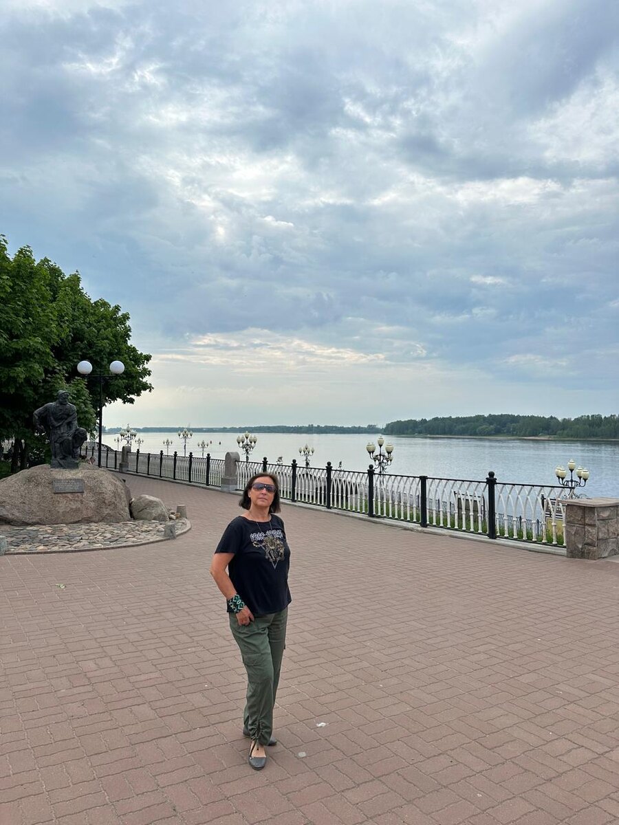 Набережная Рыбинска