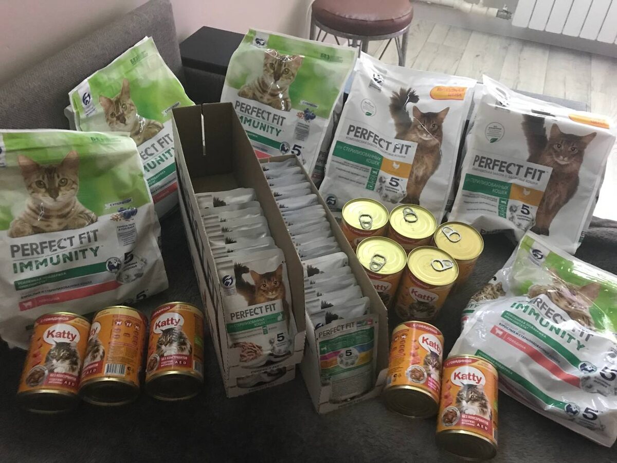 Часть наших запасов на месяц