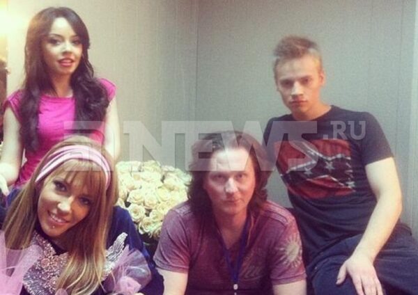    Юлия Самойлова (слева), Лаурита (наверху слева) Александр Яковлев (в центре) и SHAMAN, фото:news.ru