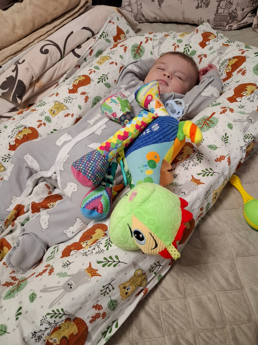 Так спал хорошо)