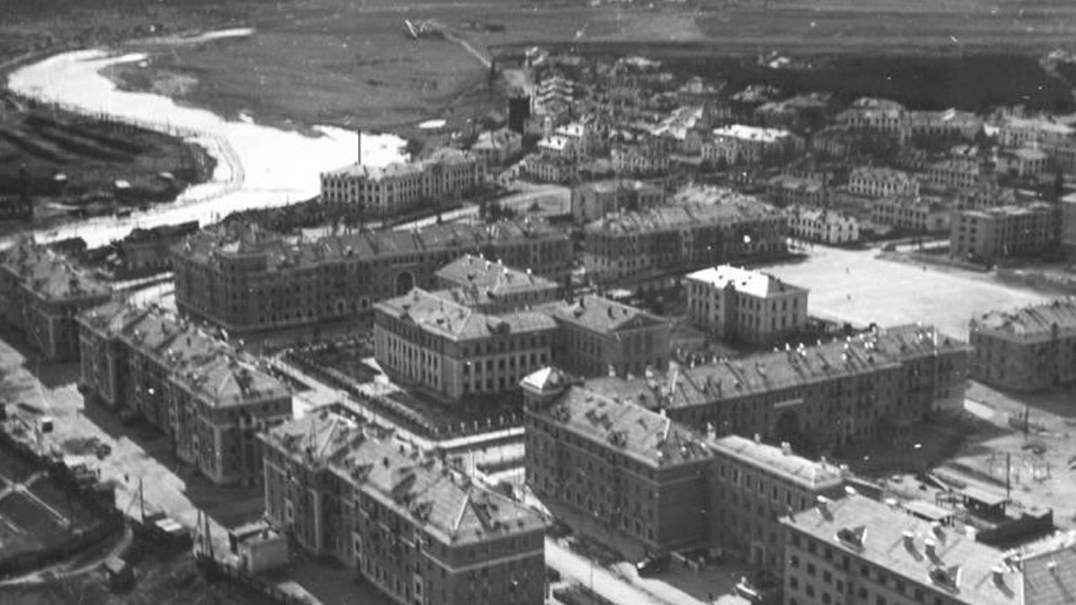 Небольшой городок на севере страны