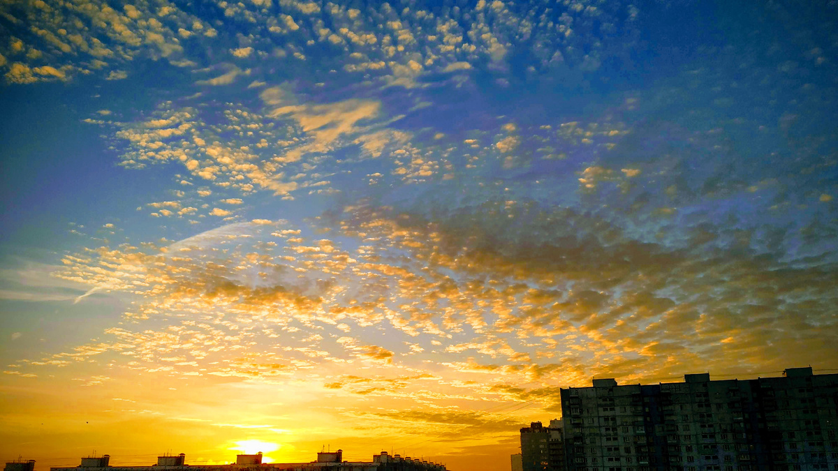 Фото автора. Урбанистический закат