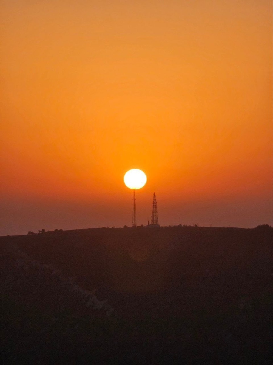 Рассвет с верхней точки Сулакского каньона