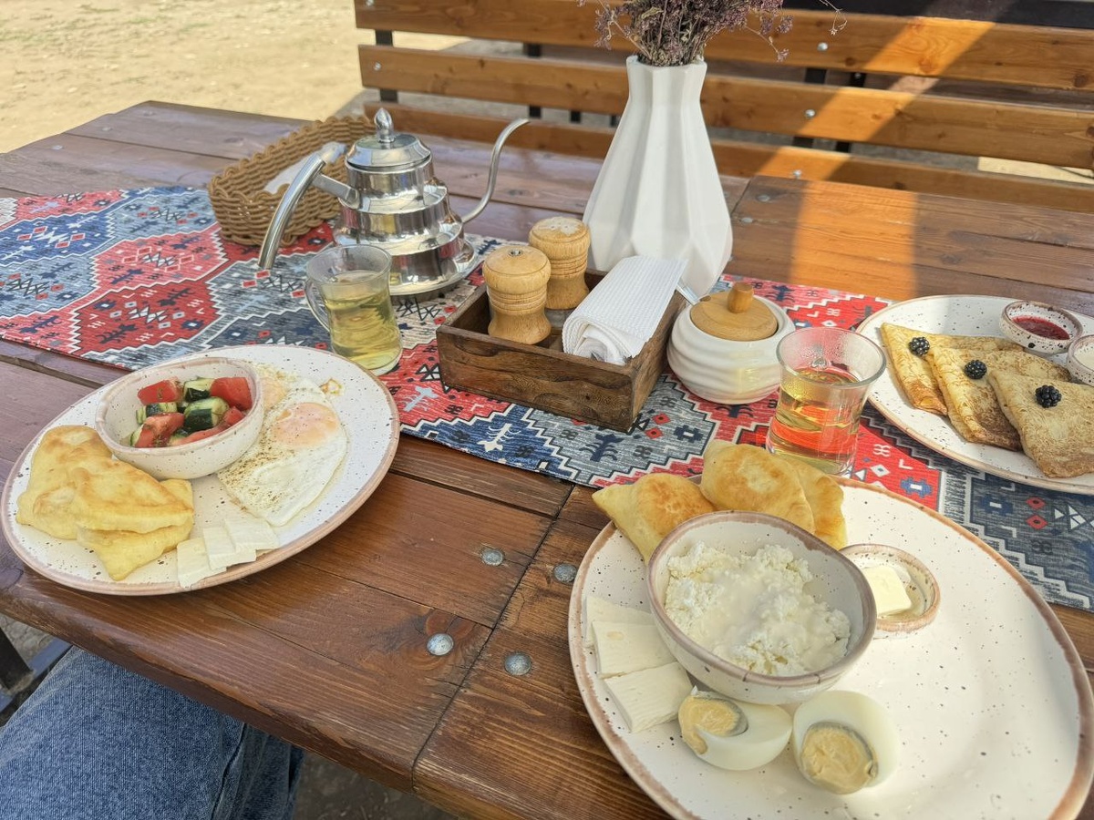 Завтрак в горах