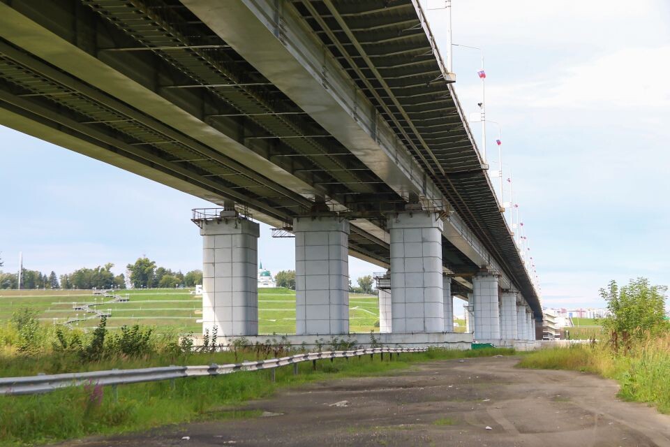   Новый мост перед большим обследованием. Август 2024 года. Источник: Виталий Барабаш