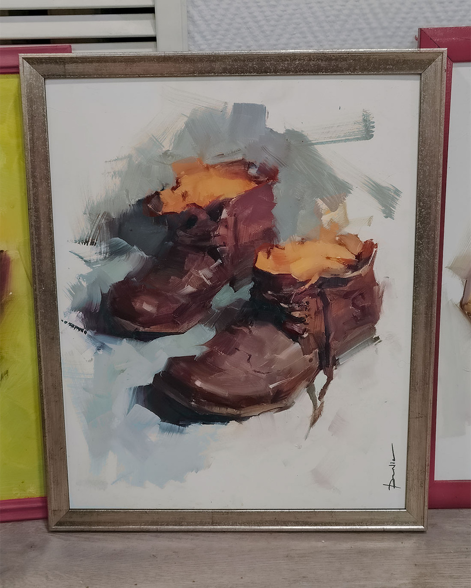 Это цифра, ой, нет, это реальное масло.