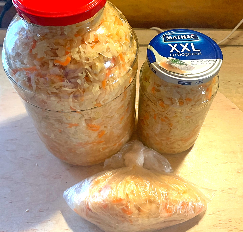Квашеная капуста на зиму