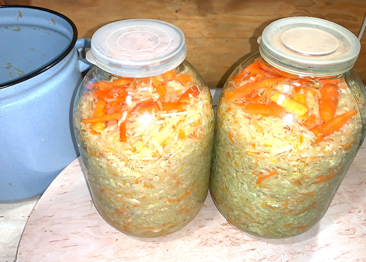 Квашеная капуста на зиму