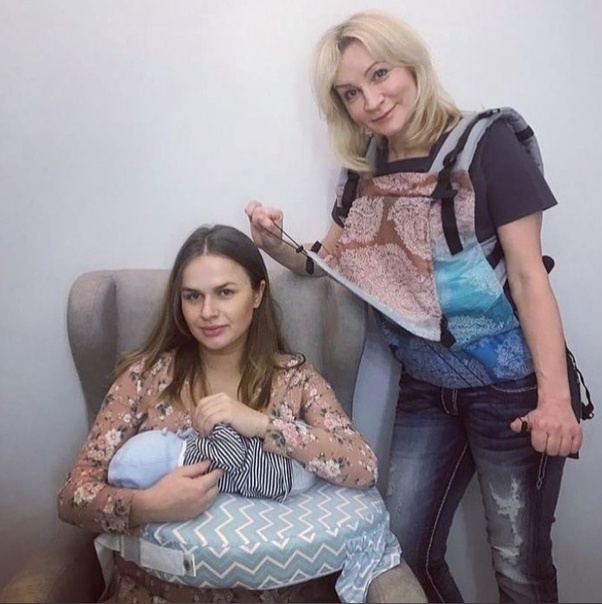  Совсем недавно Анастасия родила сына./Фото: mc.kiev.ua