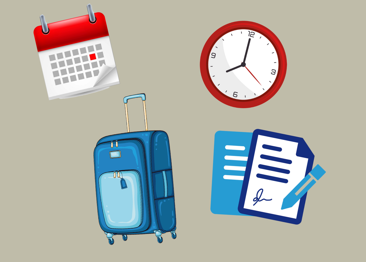 Срок командировки