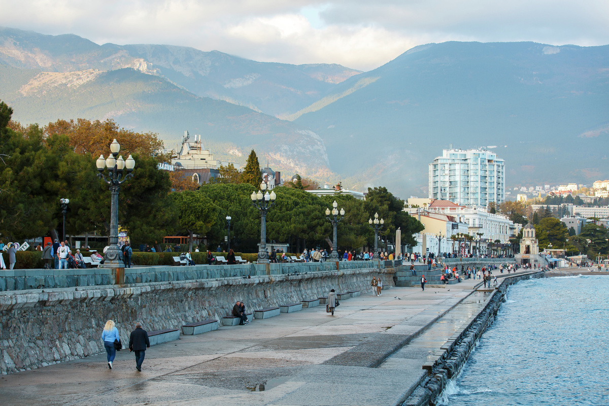 Набережная Ялты // Туристический портал Республики Крым
