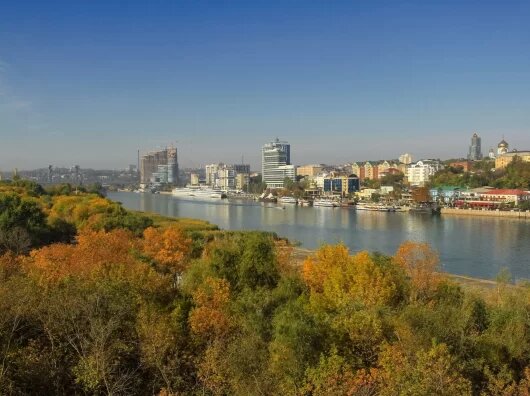    Вид с левого берега Дона на Ростов-на-Дону //Фото с сайта u-f.ru