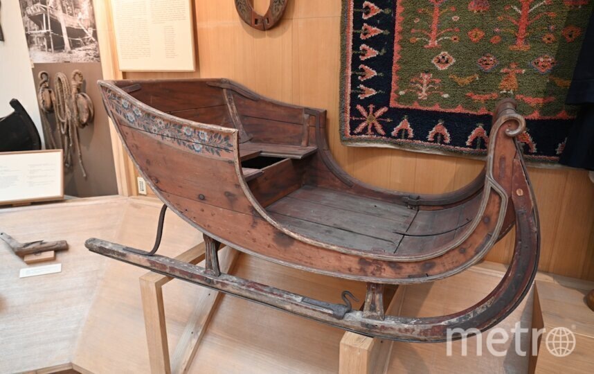    Часть экспонатов рассказывает о том, как разные народы ускоряли своё передвижение по снегу и горам.Игорь Акимов