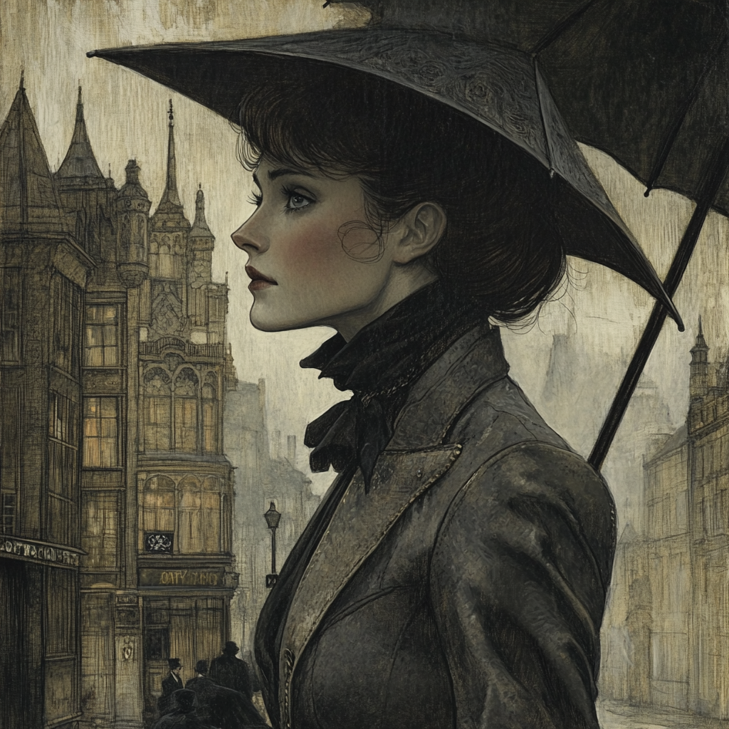 Попросила нарисовать мисс Моул нейросеть). Как вам? 