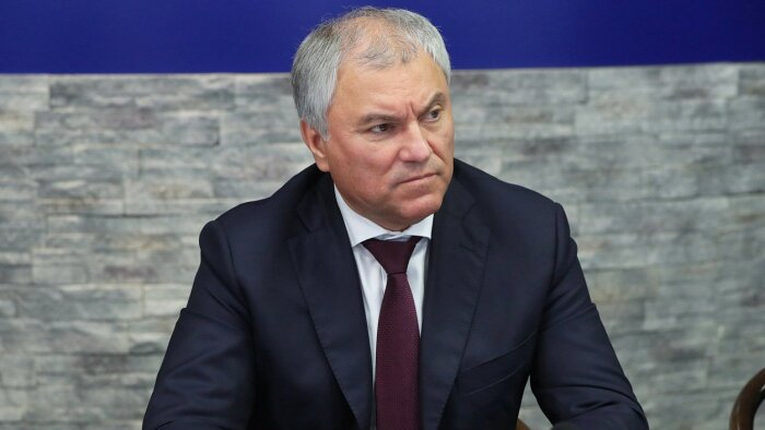 Председатель ГД РФ Вячеслав Володин / Фото: сайт ГД РФ 