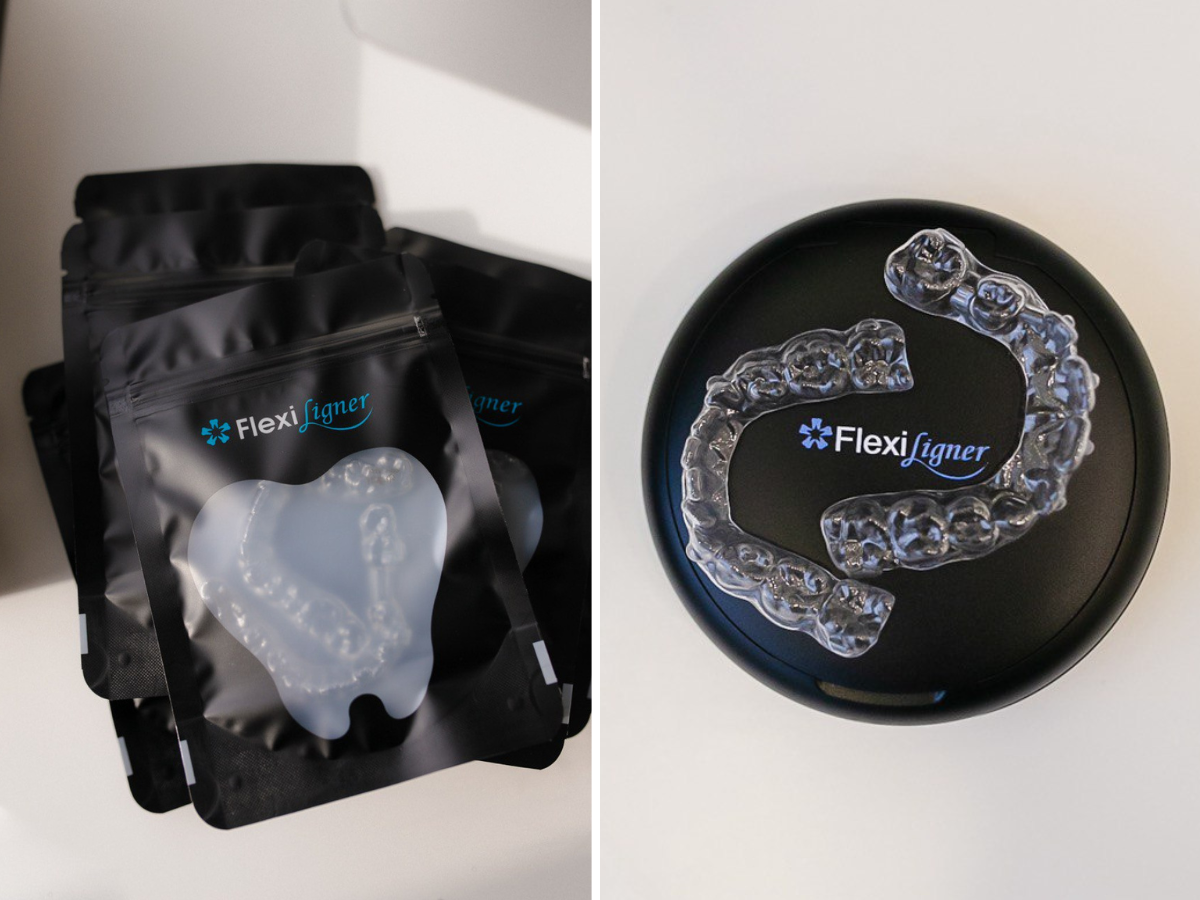 Так выглядят элайнеры для выравнивания зубов, которые используются в нашей клинике. 