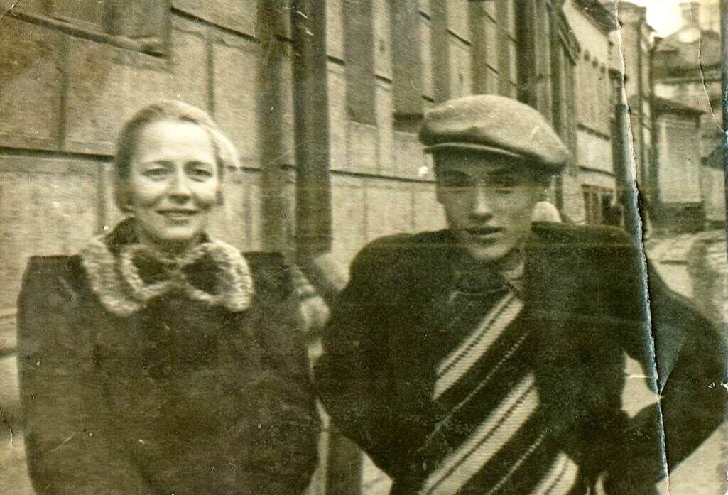 С мамой Ксенией Алексеевной