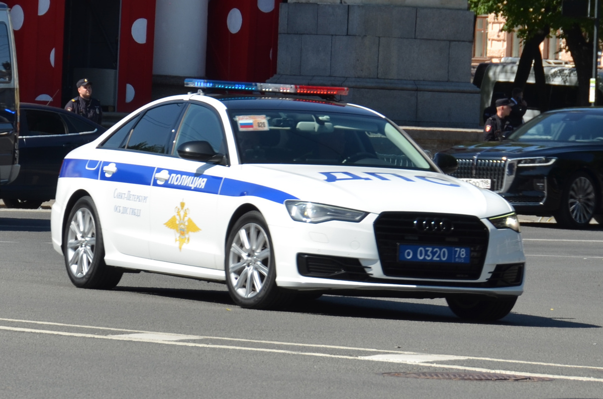 Правоохранители попросили петербуржца показать водительское удостоверение.  Фото: Фото: ФедералПресс / Татьяна Буторина