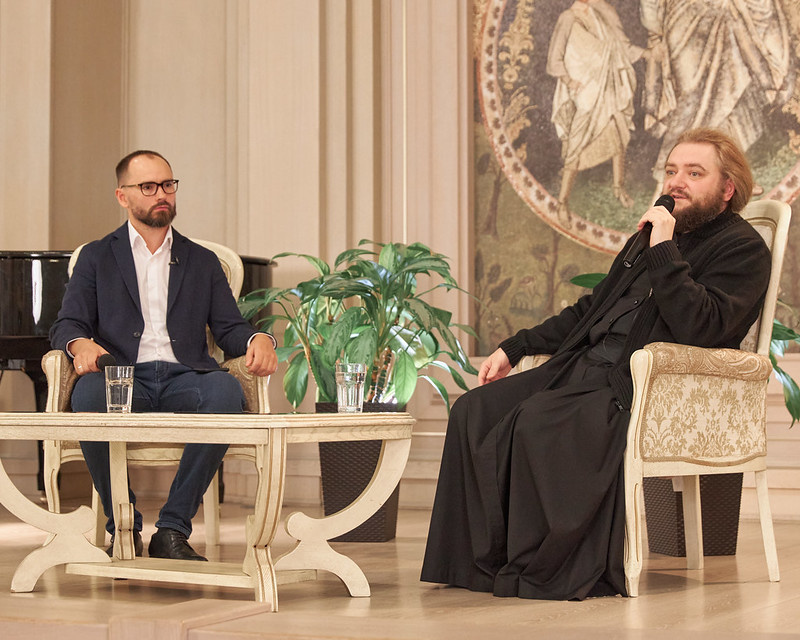  Архимандрит Савва (Мажуко) и Сергей Комаров