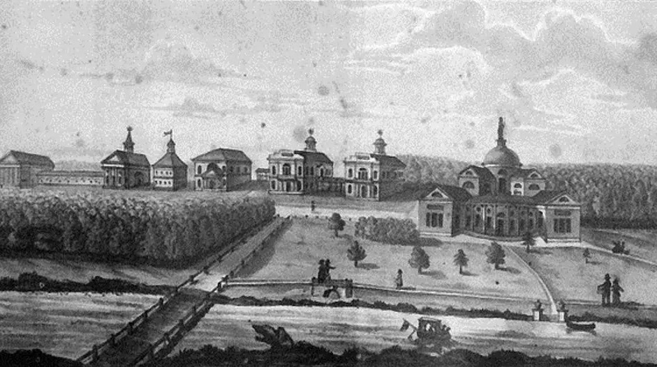 Люблино при Дурасове, 1810 –1850 гг. Источник: pastvu.com