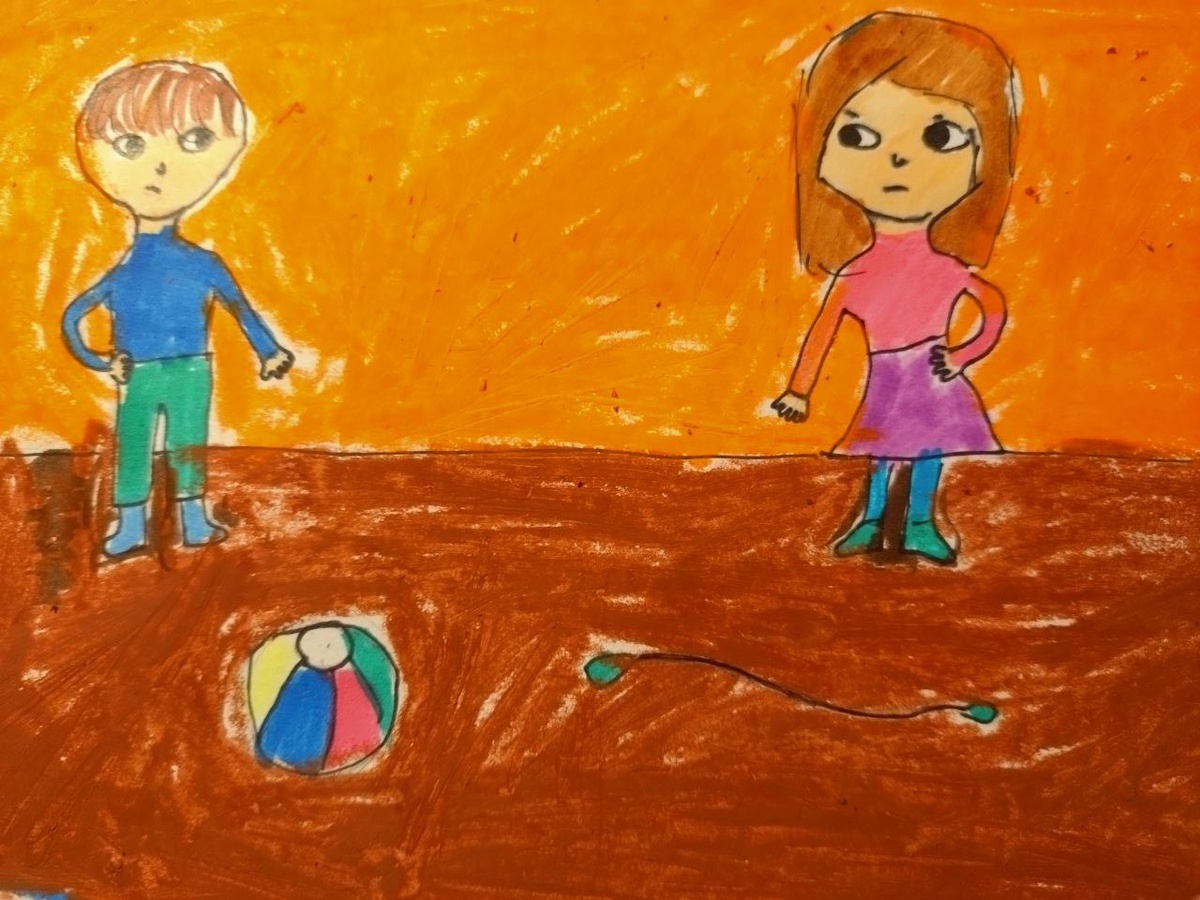 Рисунок: Маргарита Мусалимова.