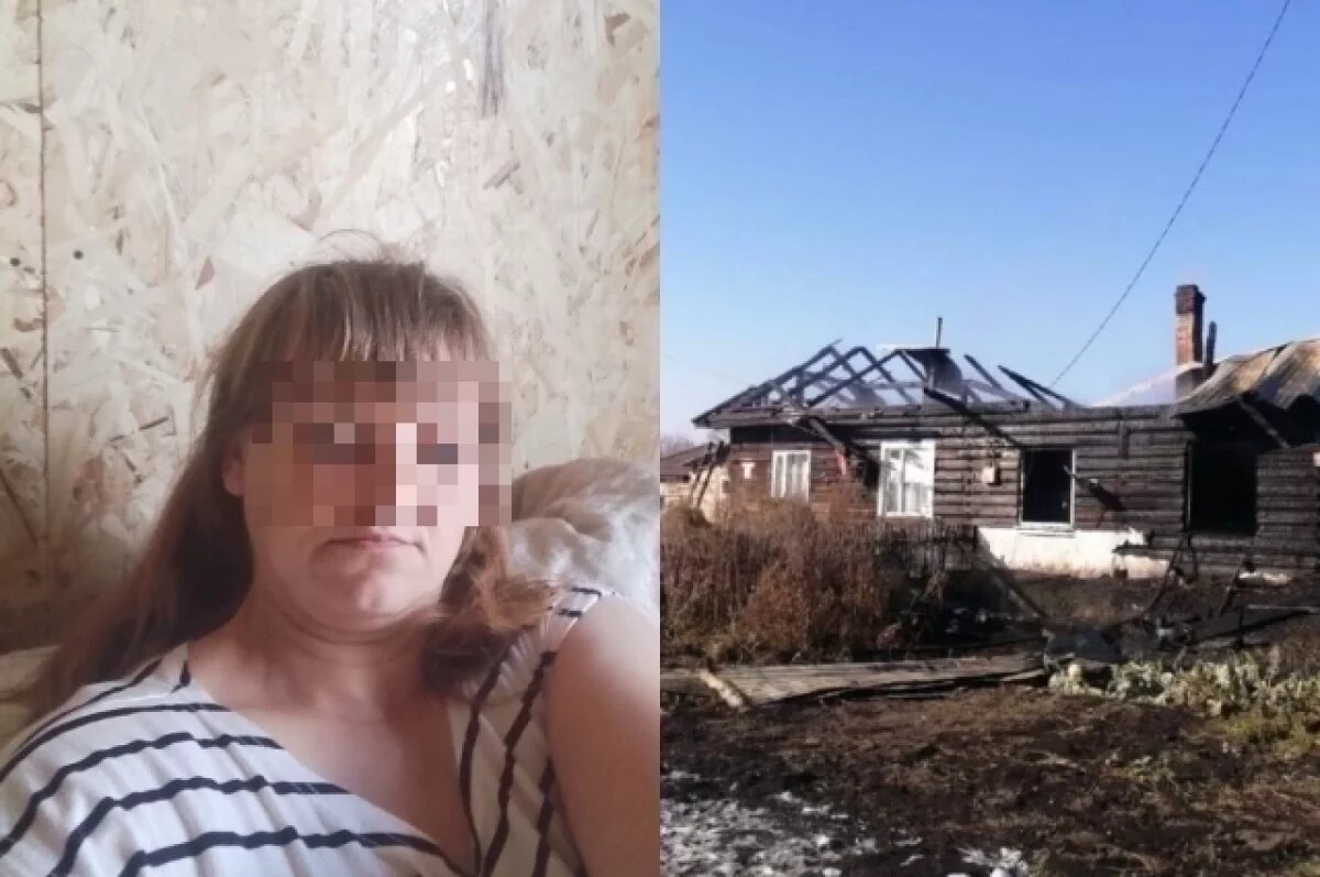    Семья проживала в доме на две квартиры. На фото слева погибшая 37-летняя женщина.