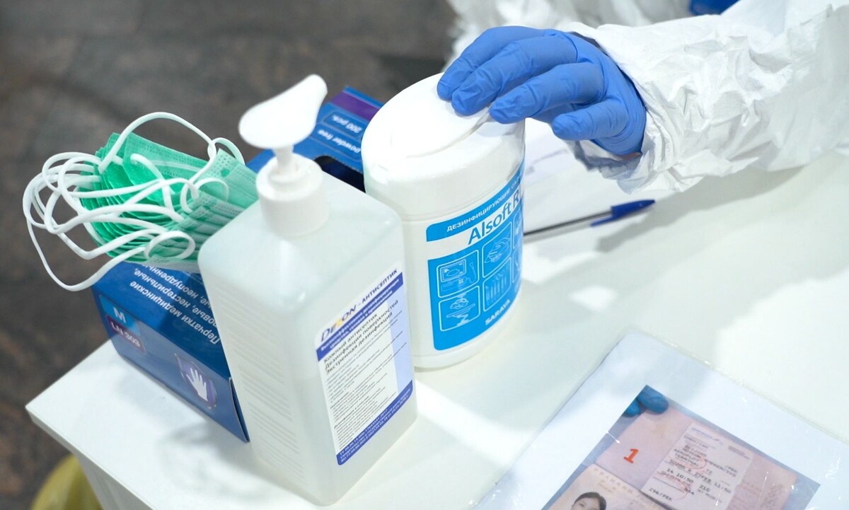 Санитарные средства © Sputnik