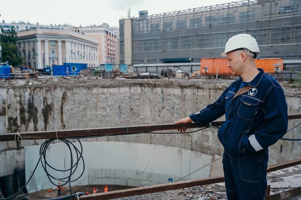 Станция "Горный институт" / Фото: telegram.org / Александр Беглов