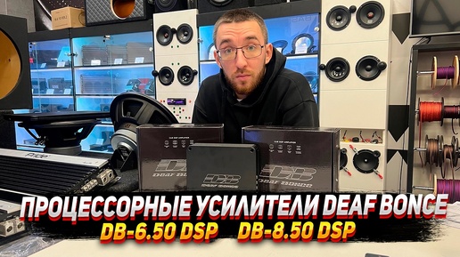 DEAF BONCE DB-6.50 DSP: DB-8.50 DSP- Процессорные усилители.