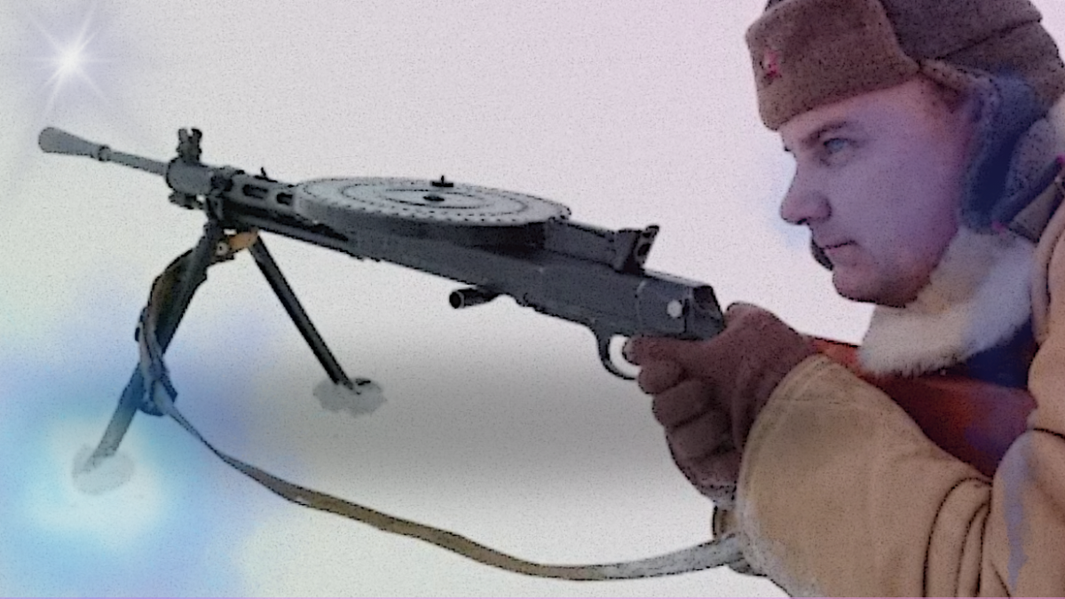 ДП-27 в руках РККА