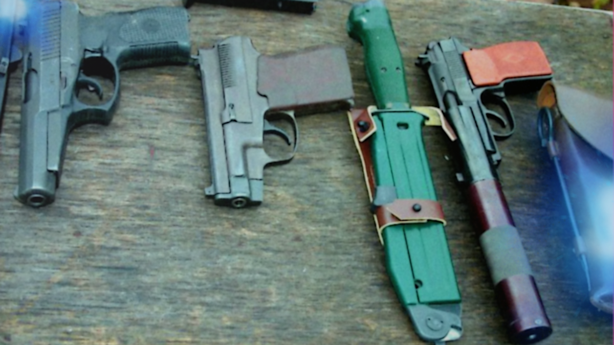 НРС-2 рядом со своими "коллегами"