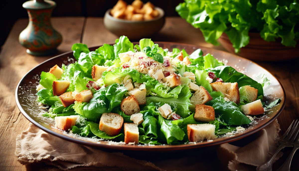 Салат с зеленью