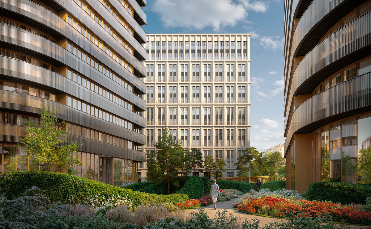 Рендер ЖК Фрунзенская набережная