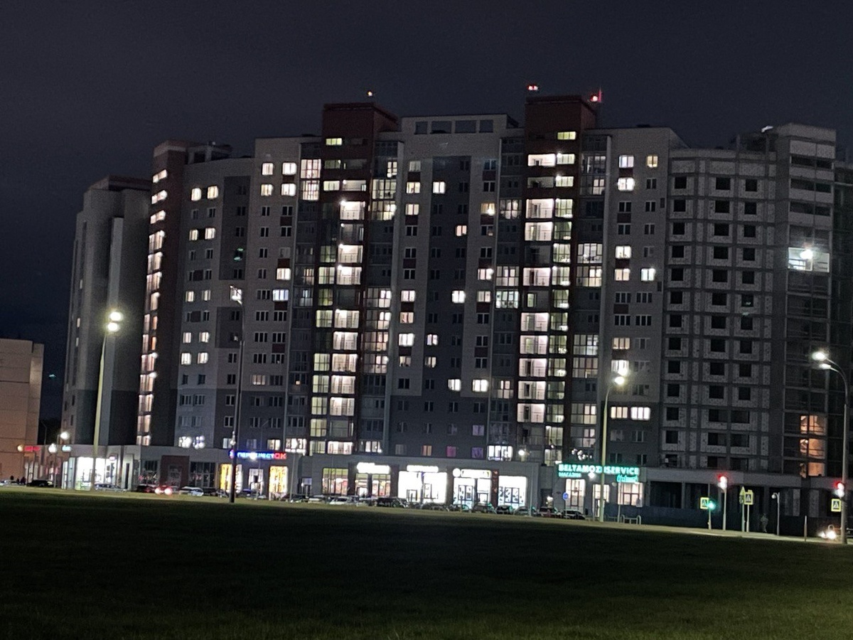 Город в подсветке
