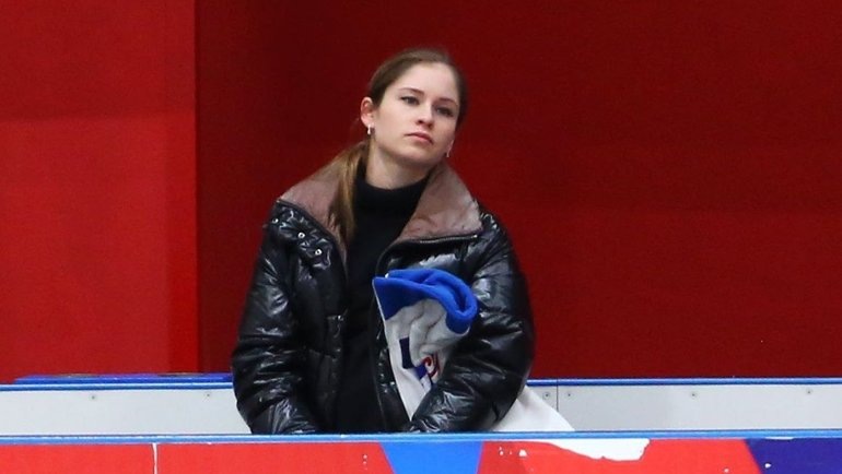    Юлия Липницкая на мемориале Гринькова в конце сентября.Ирина Шарова/Telegram-канал iraandfox