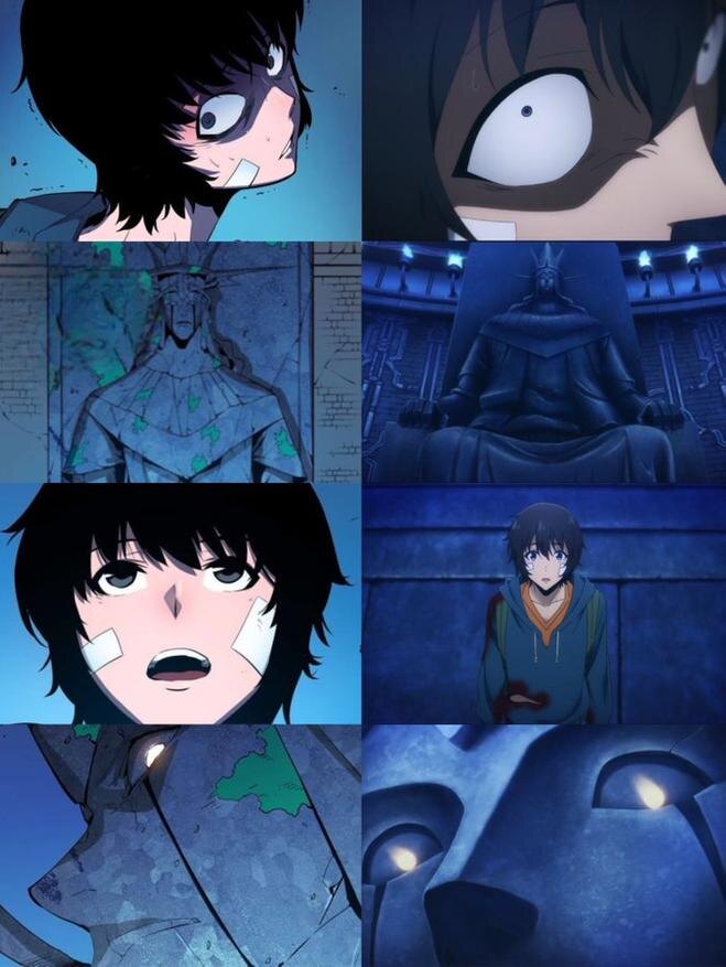 Webtoon vs AnimeАвтор: Solo Leveling / Чхугон / A-1 Pictures Inc. Источник: twitter.com