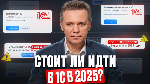 Сколько ЗАРАБАТЫВАЕТ специалист 1С в 2025 году? / Подходит ли вам программирование и аналитика 1С?