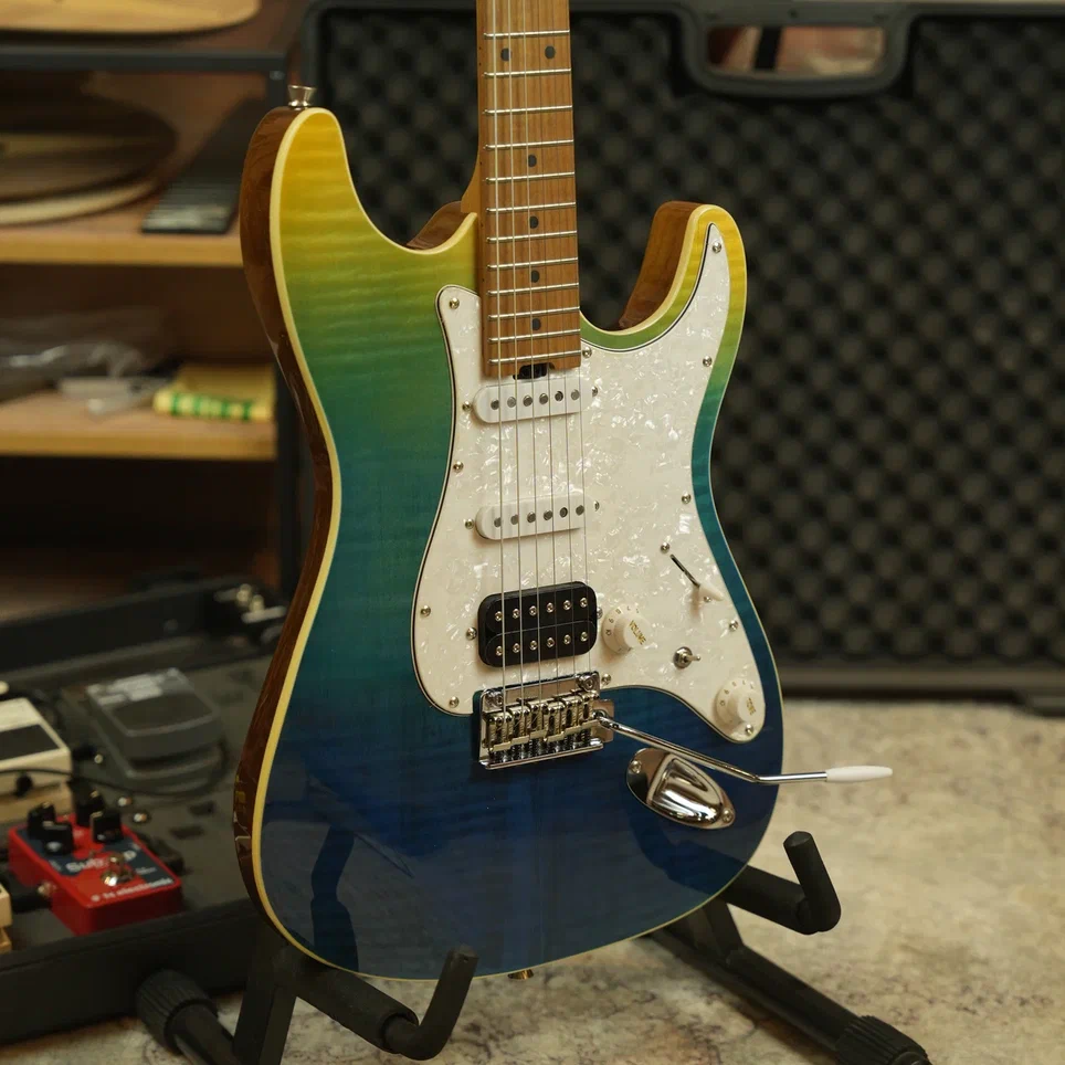 Электрогитара SQOE Seib800 TGR