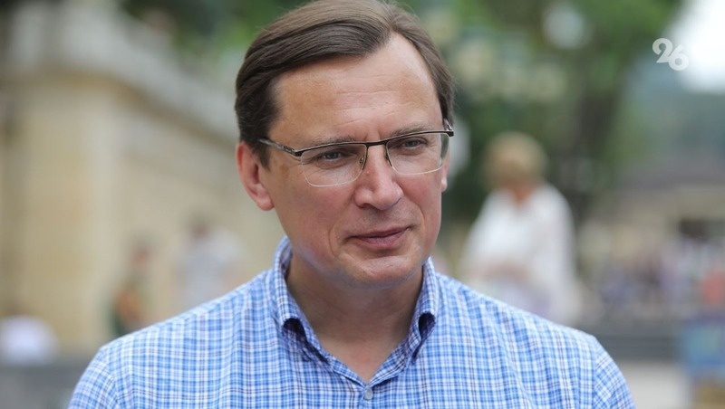    Глава Кисловодска Евгений Моисеев Фото: Дмитрий Ахмадуллин / / ИА «Победа26»