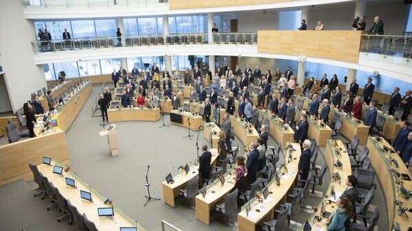    © Photo : Lietuvos Respublikos Seimas / Ilona Šilenkova