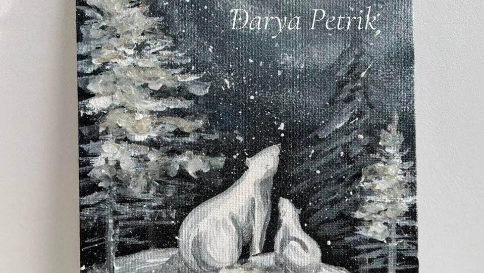 ОТКРЫТЫЙ МАСТЕР-КЛАСС! СОЗДАЙТЕ ЗИМНЮЮ ИНТЕРЬЕРНУЮ КАРТИНУ С НУЛЯ❄️🐻‍❄️ DIY - мастер-класс «Мишки в Лесу»