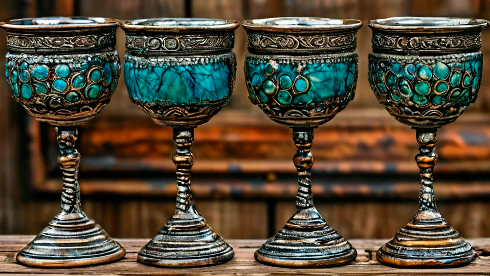 Четверка Кубков в позиции "что объеденяет людей" 