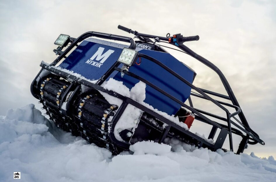 Две гусеницы хорошо видны. Что бы стать Бураном нужна еще лыжа. И запас тяги. 

