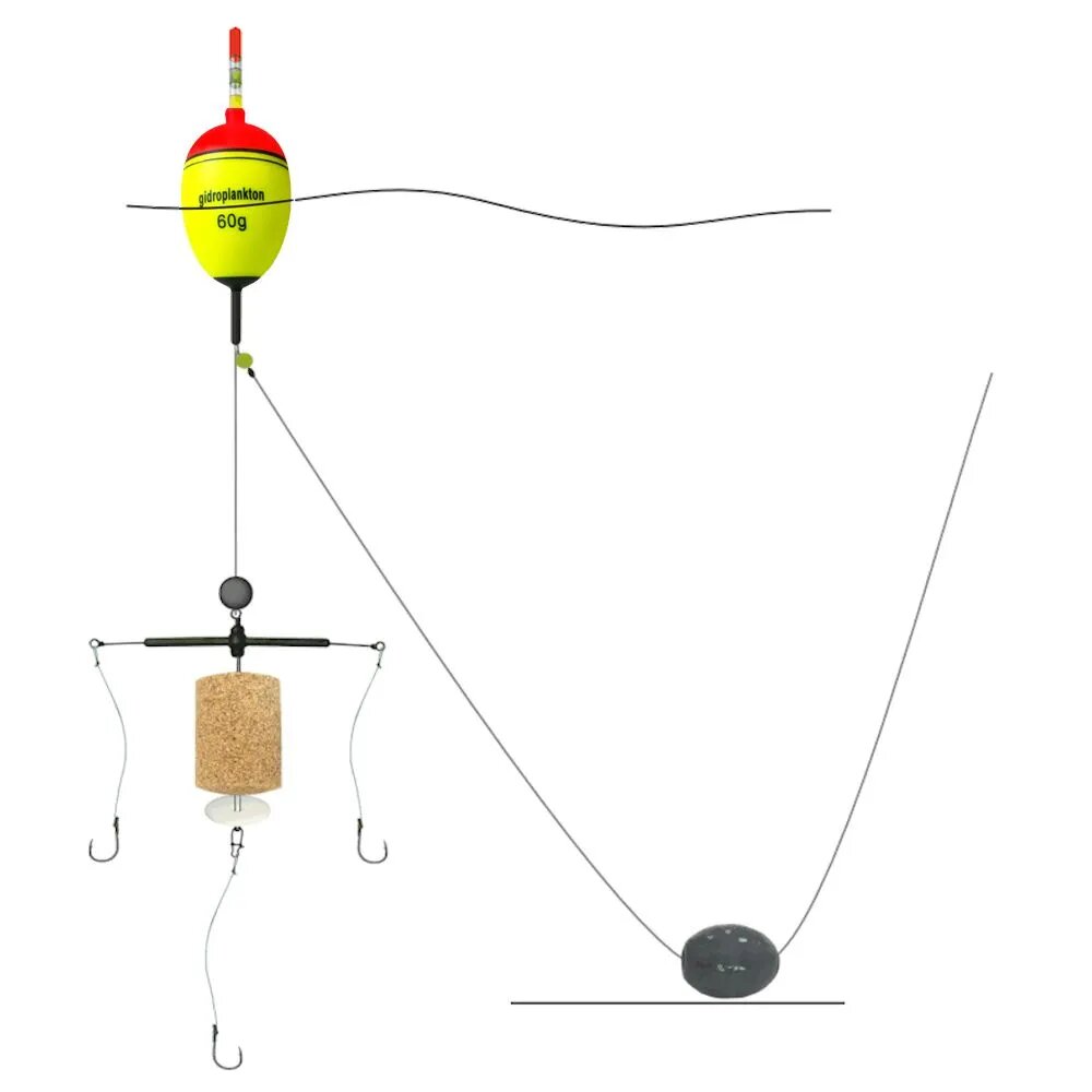 Оснастка на толстолобтка