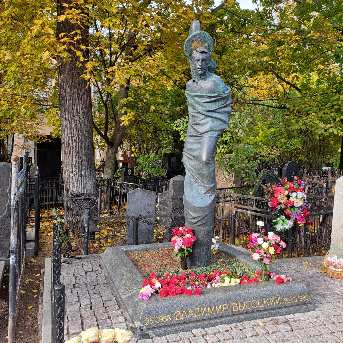 Могила В.С. Высоцкого