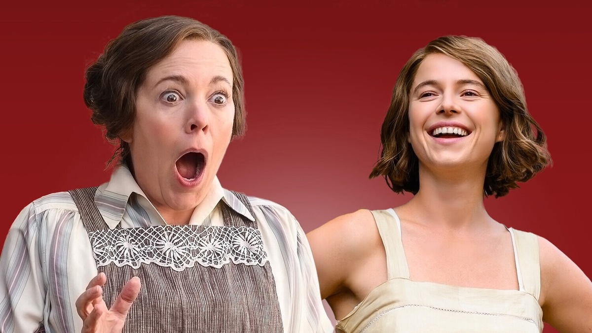 Афиша фильма «Злобные маленькие письма», 2023 год, режиссер Теа Шэррок